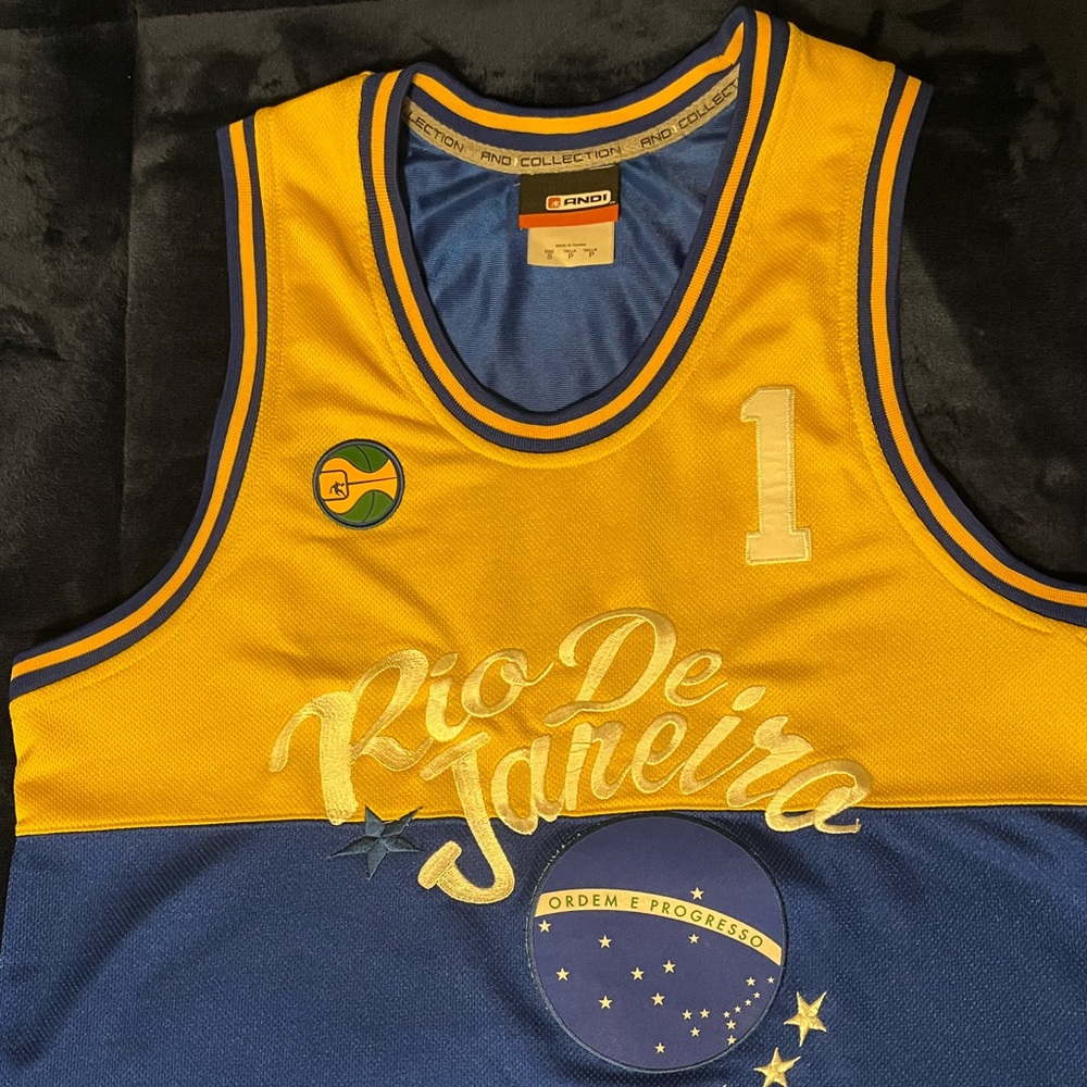Rio de Janeiro AND1 Basketball Jersey